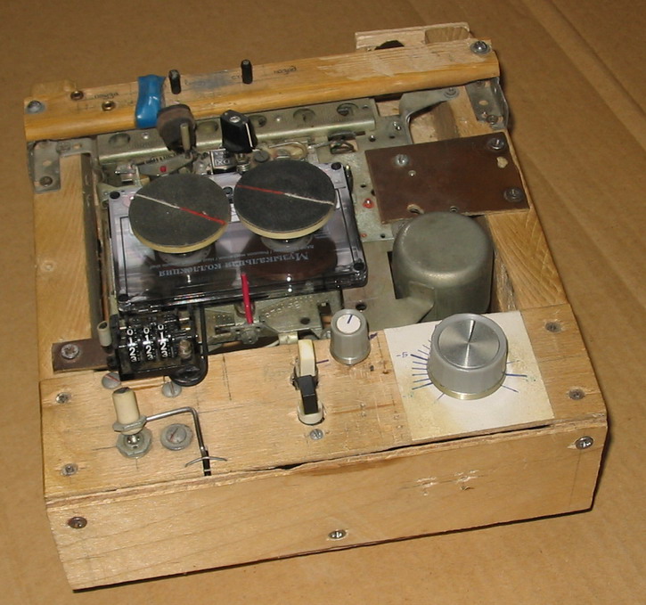 selfmade cassette DJ player (first model)